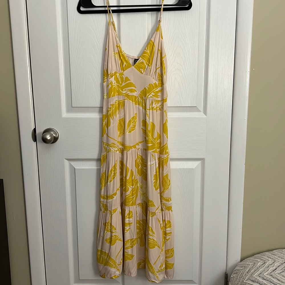 Target floral tiered maxi dress